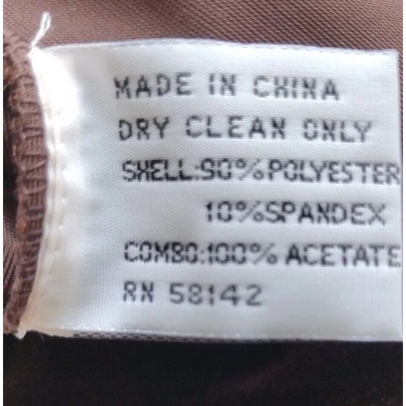 Talbots Top Womens 8 Faux Wrap - Picture 8 of 8